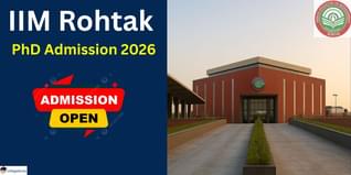 IIM Rohtak PhD Admission 2026 Begins @iimrohtak.ac.in, Apply by February 17